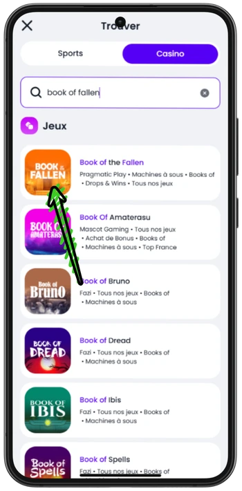 Rechercher Book of Fallen dans le casino en ligne